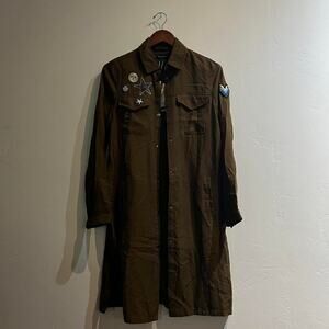 Zara button down coat